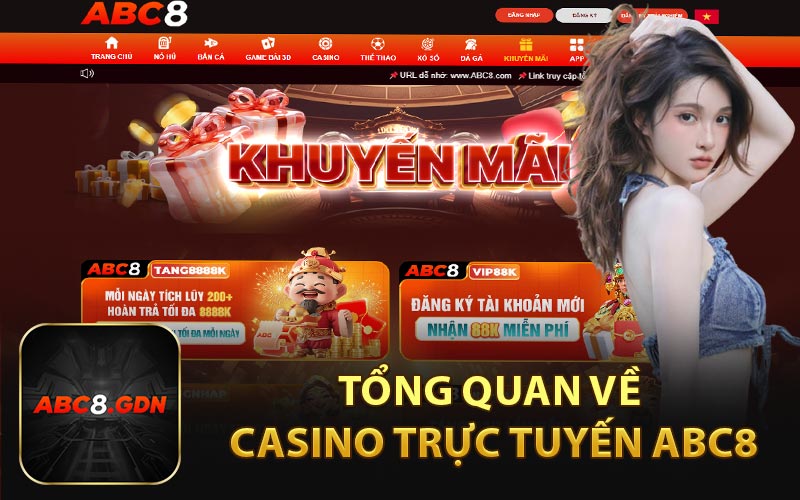 Tổng Quan Về Casino Trực Tuyến ABC8